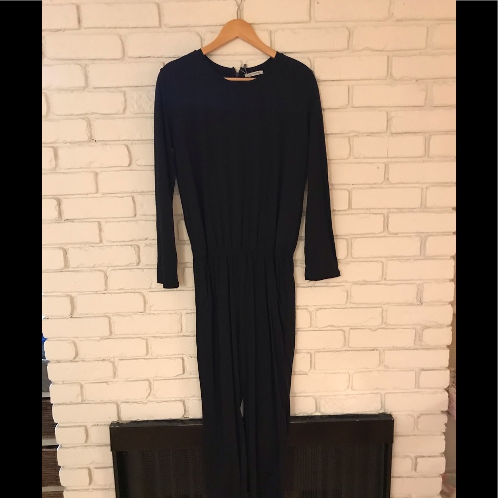 Zara jersey jumpsuit